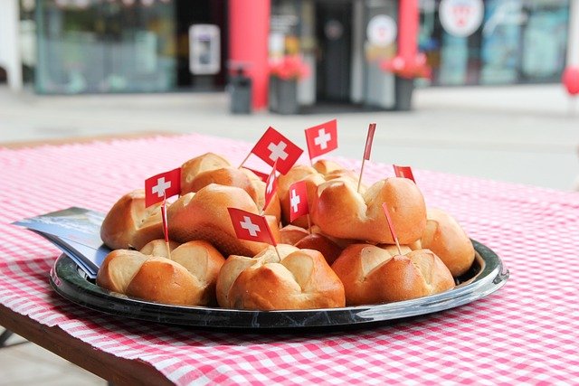 Traditionelle Schweizer Feierlichkeiten